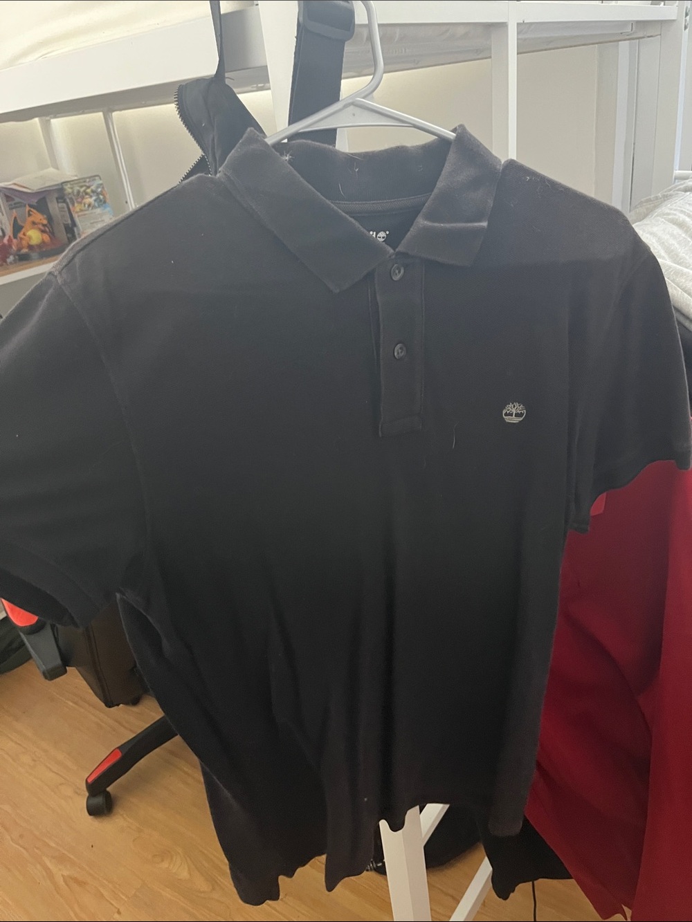 Timberland Black Men’s Polo Shirt - Short Sleeve